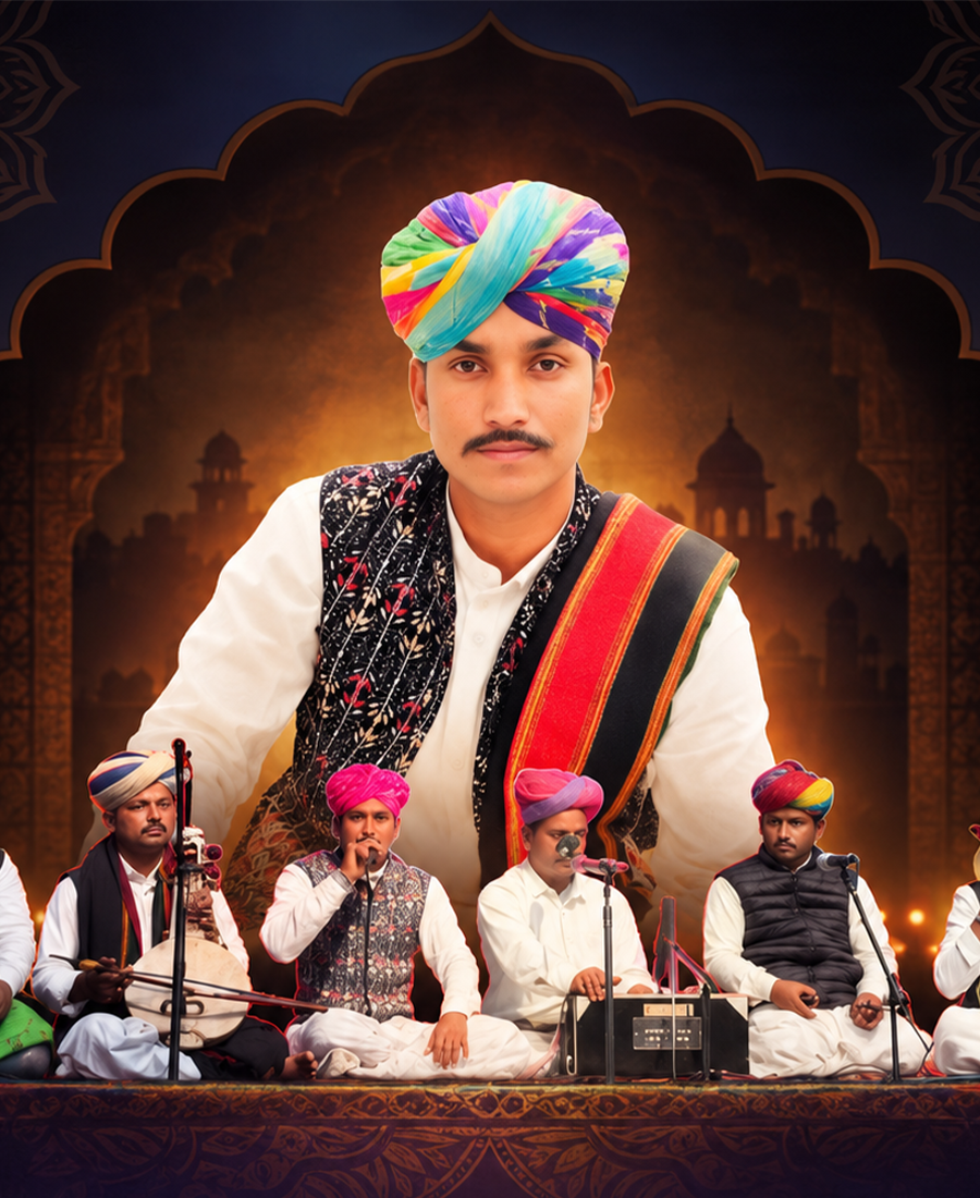 Khaltana Raj Music Group, Singer / Manganiyar Folk Musician