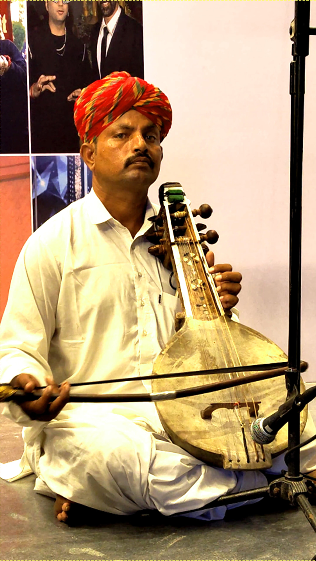 SURUH performance photo 1 — musician playing a bowed string instrument