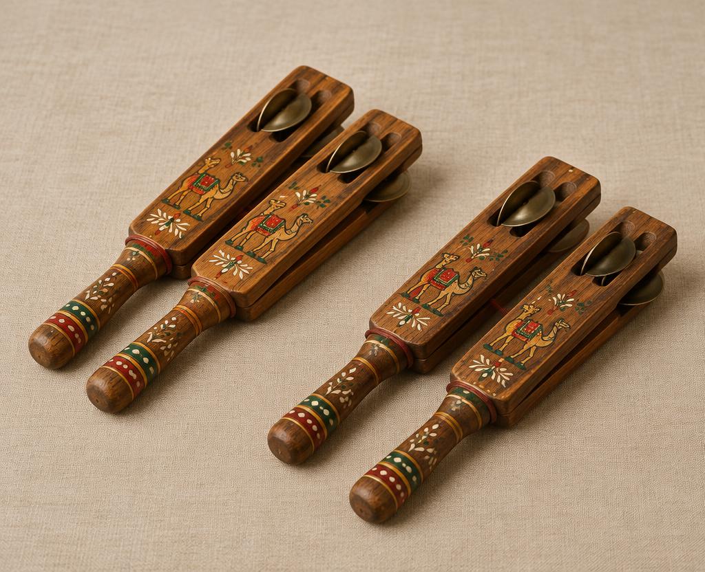 Khartal — traditional instrument