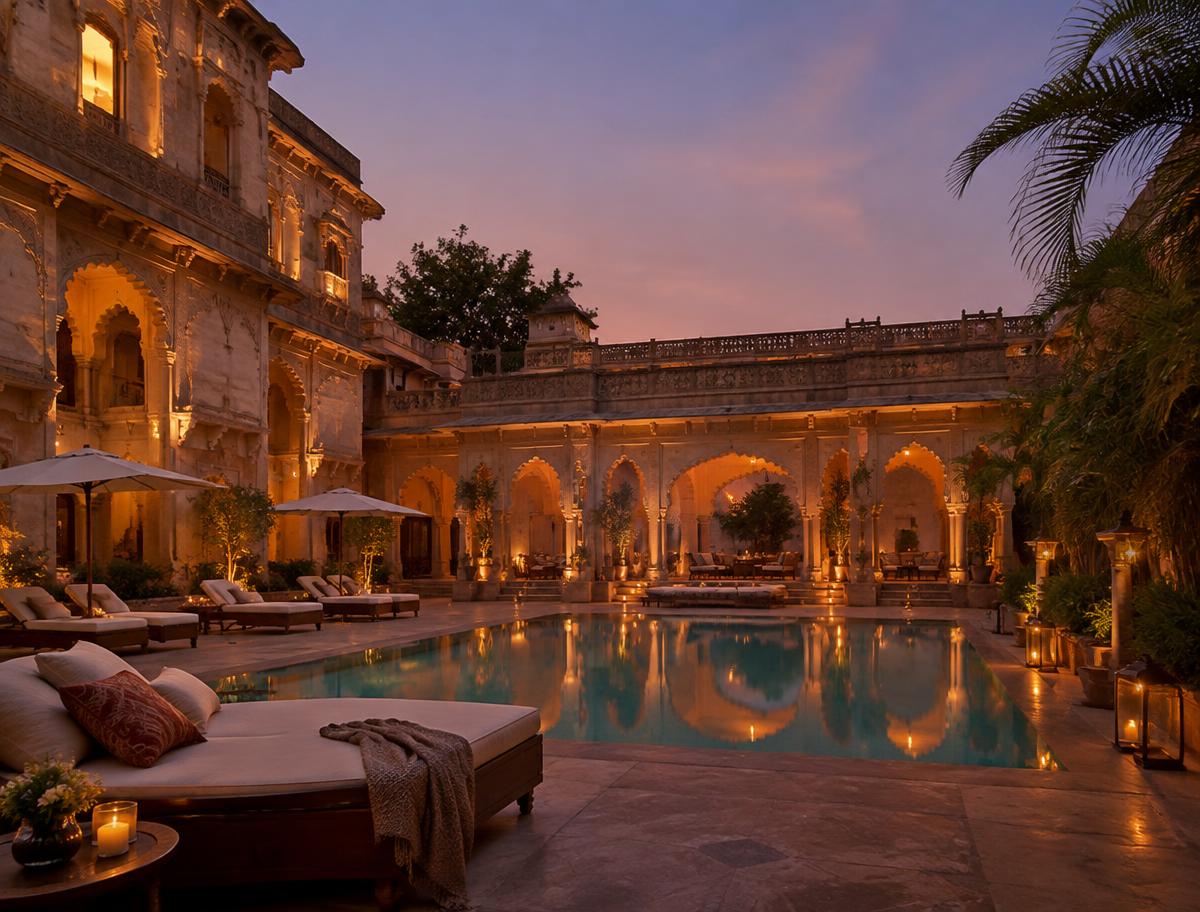 Hospitality event setting
